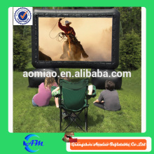 2015 nuevo diseño de publicidad pantalla inflable, pantalla de cine inflable